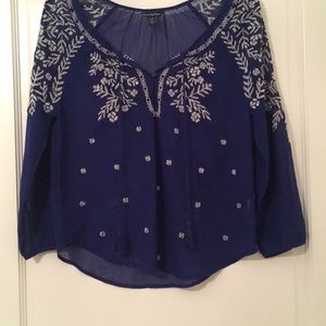 Boho Peasant top